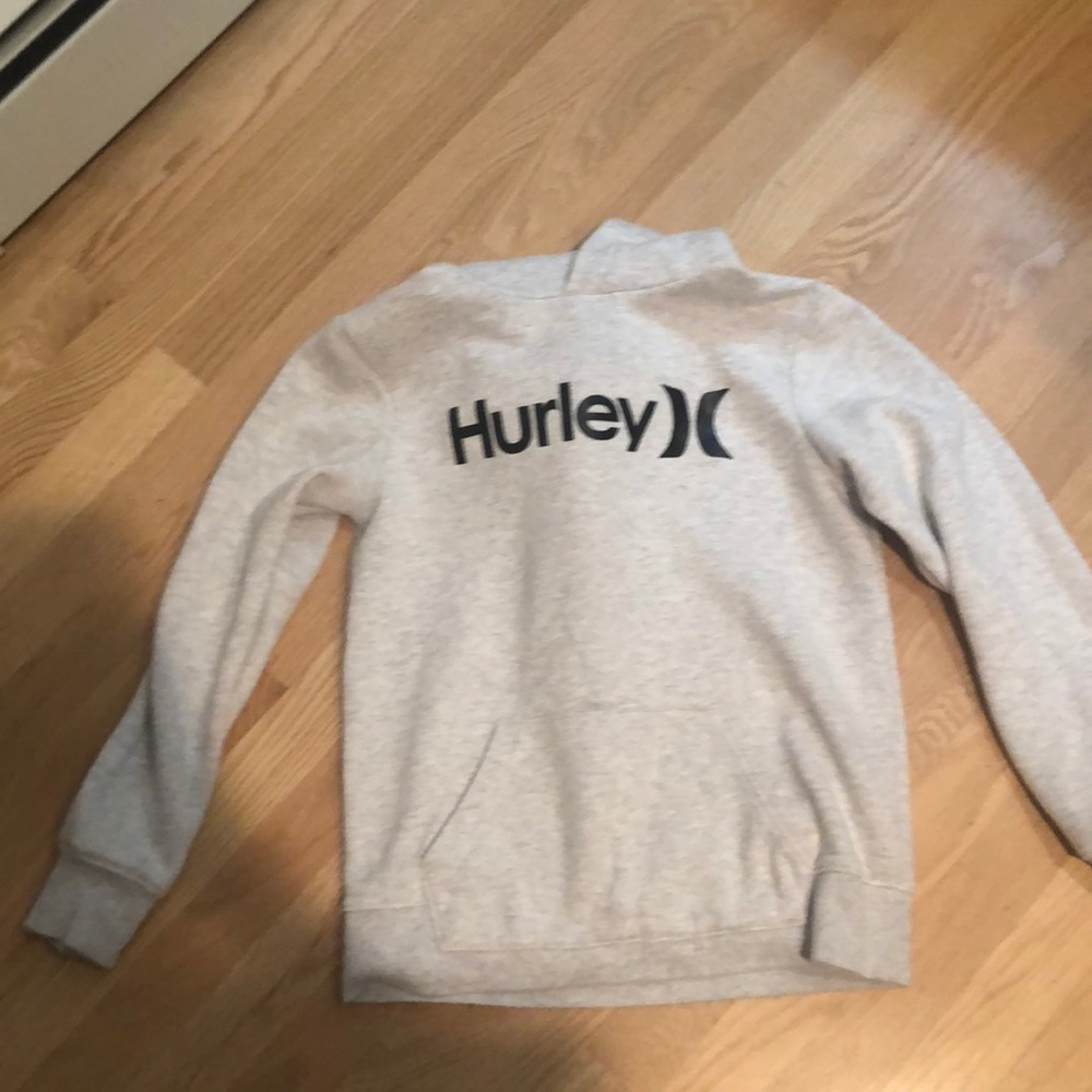 Hurley,light grey sweat shirt